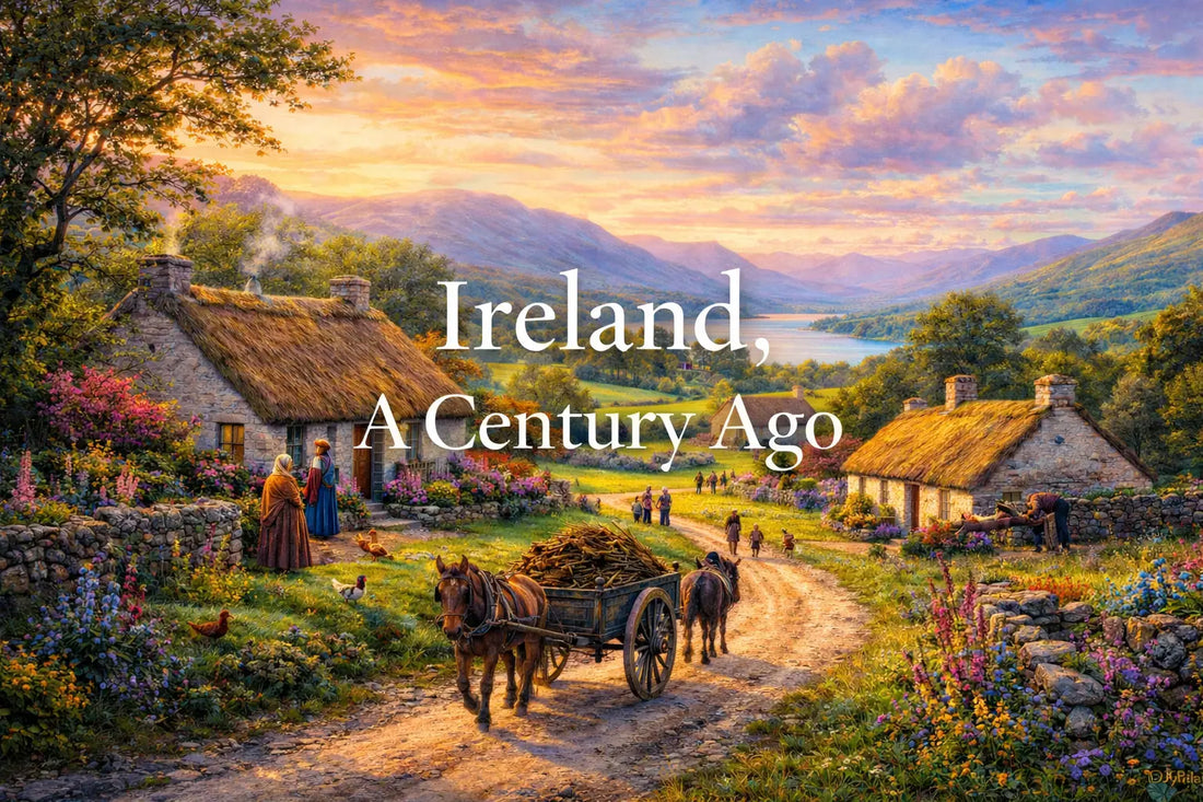 Life in Ireland 100 Years Ago: Hardship, Heart, and a Deep Sense of Home Aureal Aromatics
