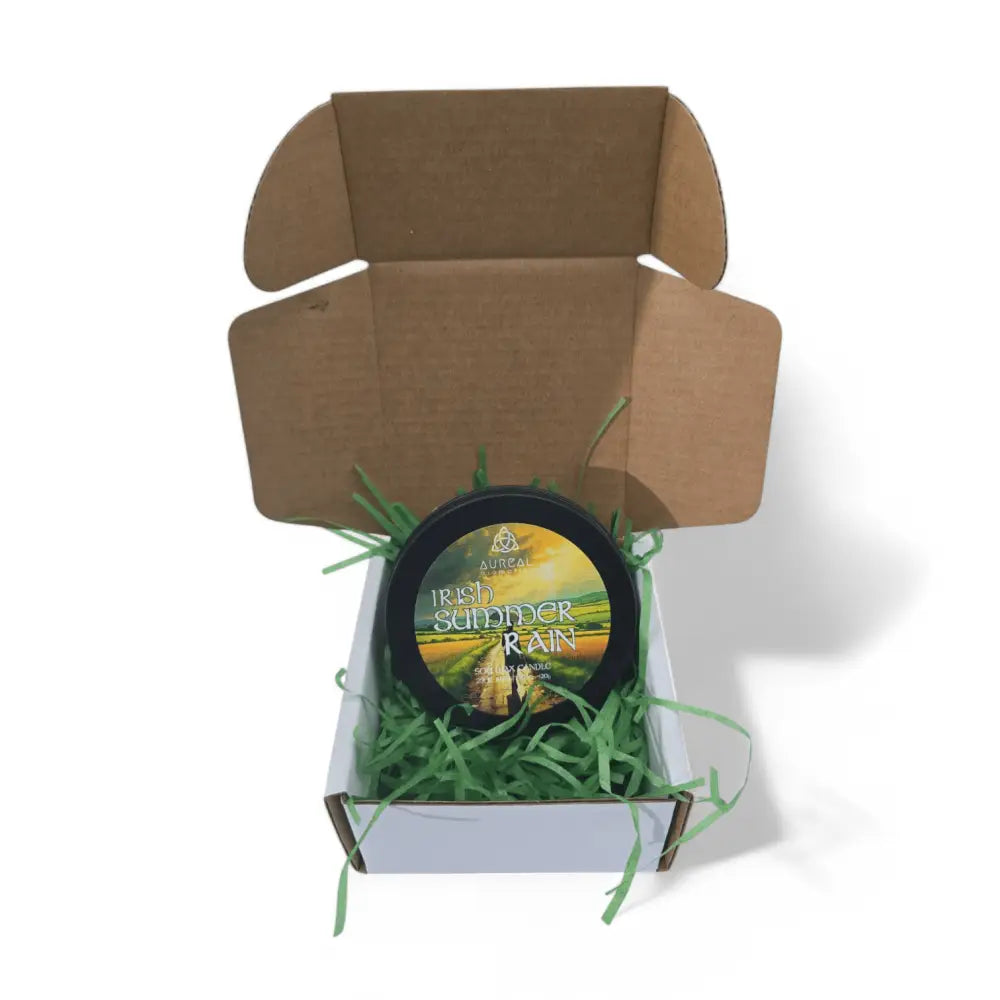 Irish Summer Rain Candle in box